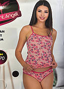 Комплект жіночий 2-ка майка та трусики Туреччина S-M,L-XL 7019