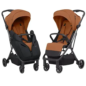 Коляска‑книжка Carrello Nova CRL‑5521, автоскладна, легка 7.5 кг, спинка до 170°, компактне складання