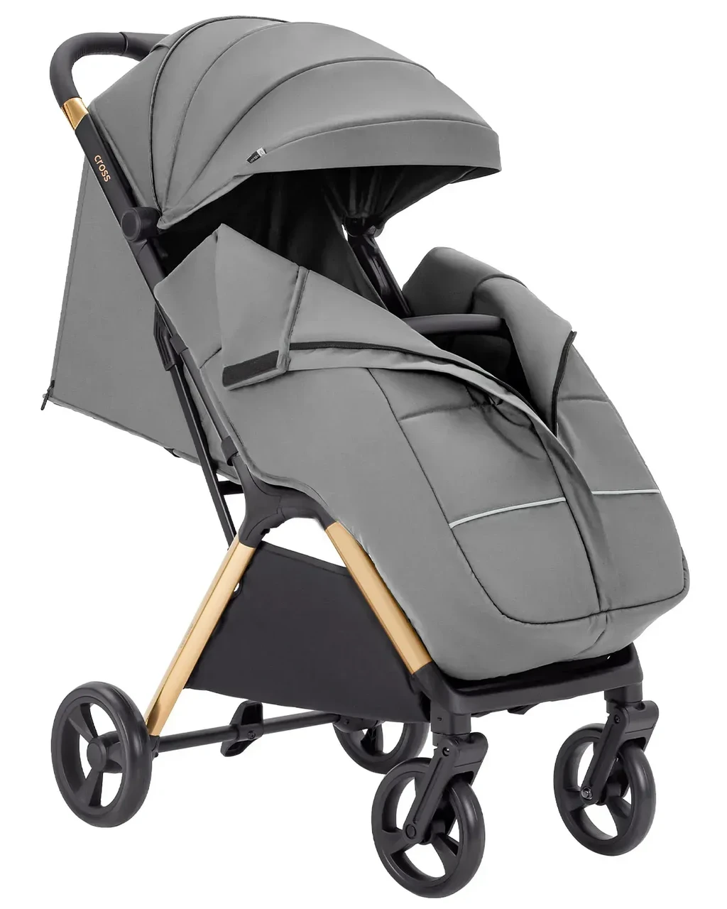 Коляска прогулянкова Carrello Cross CRL-5523: автоскладання однією рукою, спинка до лежачого, до 22 кг, капюшон-батискаф, фото 1