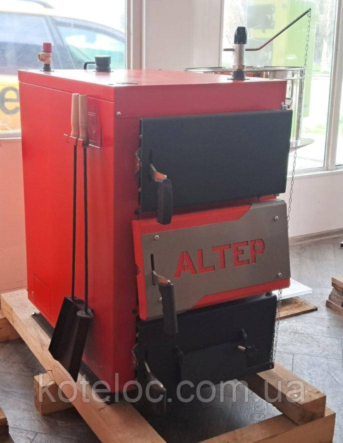 Котел дров'яний тривалого горіння Altep Compact 25 кВт