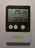 Реєстратор температури та вологості Misol DS102 (T: -40 °C to 60 °C; RH:1% - 99%) Память: 20736. Калібрується!, фото 5
