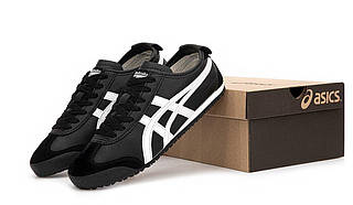 Чоловічі чорні Кросівки Asics Onitsuka Tiger Mexico 66