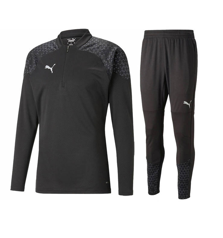 Спортивний костюм чоловічий Puma TeamCUP Training (dryCELL) M Black, фото 1