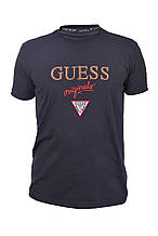 Футболка чоловіча Guess 25-25Y-09813 темно-синя