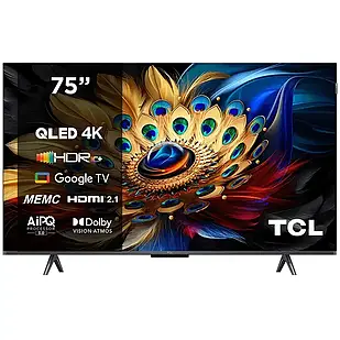 Телевізор TCL 75C655 QLED