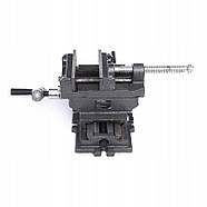 Настільні лещата 75 мм лещата слюсарні поворотні KD10742, фото 3