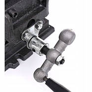 Настільні лещата 75 мм лещата слюсарні поворотні KD10742, фото 5