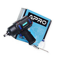 Гайковерт пневматичний 1/2" 870Нм, 7000об/хв Profi Apro