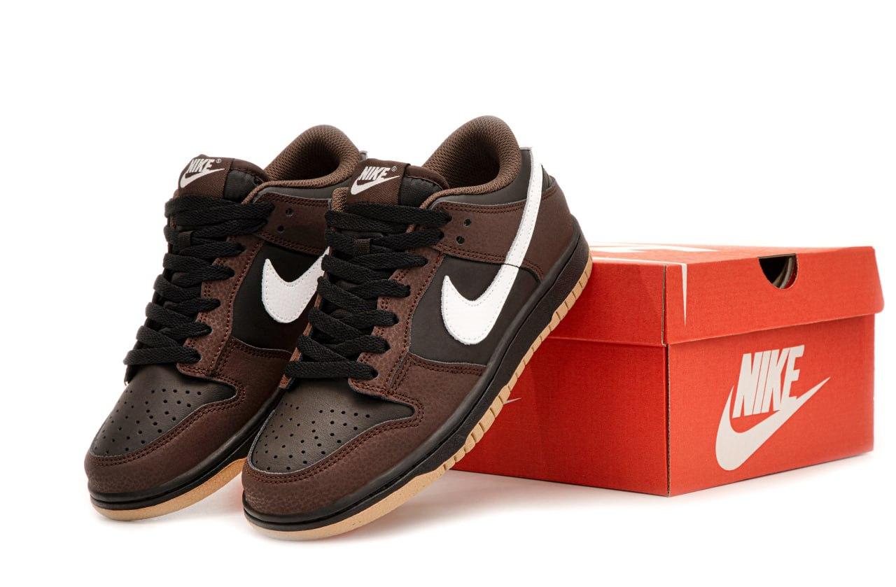 Чоловічі коричневі кросівки Nike Sb Dunk Low