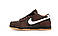 Жіночі коричневі Кросівки Nike SB Dunk Low, фото 3
