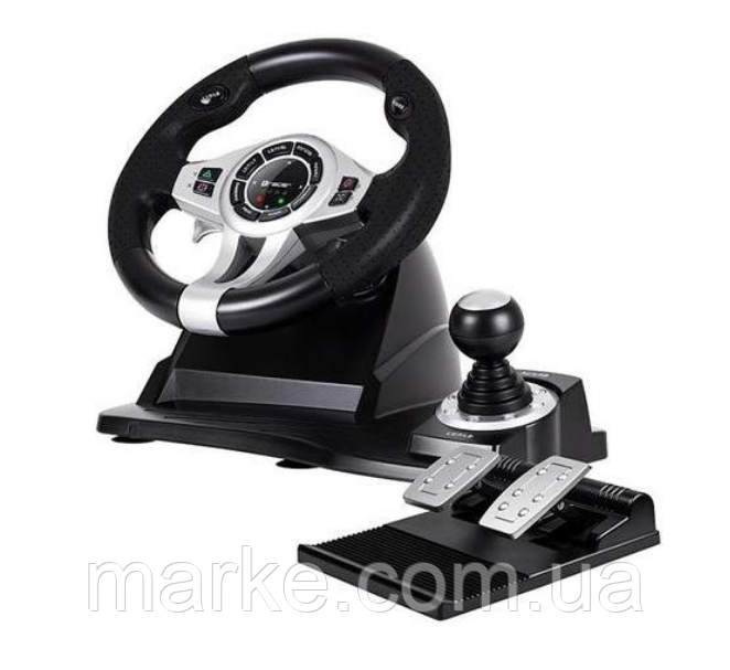 Кермо з педалями та коробкою передач Tracer Roadster для PS4, PS3, Xbox One X/S, PC (46524) (mrk)