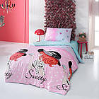 Комплект постільної білизни ранфорс підлітковий ТМ Altinbasak swety gril