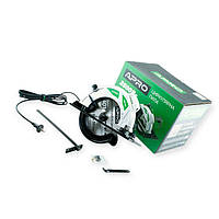 Пила дискова ? диска 235мм, 2500 Вт, 5800 об/хв, кут 90-45, глибина розпилу 85-56мм, лазер APRO