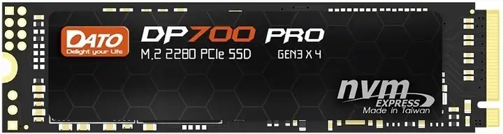 Накопичувач SSD 256GB Dato DP700 Pro M.2 2280 PCIe 3.0 x4 NVMe 3D NAND, фото 1