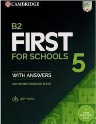 Книга для вивчення англійської мови. B2 First for Schools 5 Student's Book with Answers
