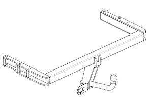 Фаркоп Audi Q5 (2008-2016) (Фаркоп Ауді Кю 5) VasTol