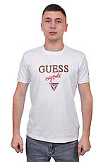 Футболка чоловіча Guess 25-25Y-09813 біла, фото 3