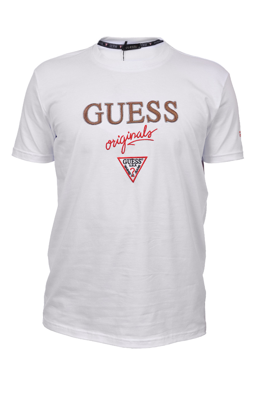 Футболка чоловіча Guess 25-25Y-09813 біла