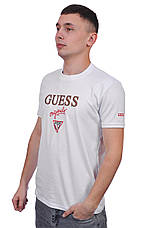 Футболка чоловіча Guess 25-25Y-09813 біла, фото 4