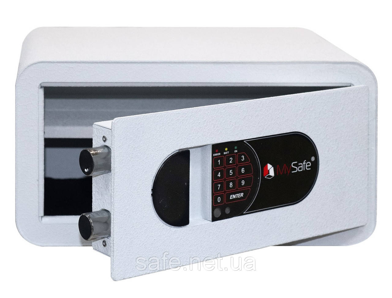 Сейф меблевий Griffon MSR.20.Е WHITE (ВxШxГ:200x380x260), сейф для дому, сейф для грошей, сейф для документів