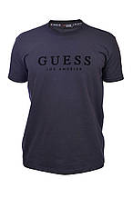 Футболка чоловіча Guess 25-25Y-09812 темно-синя 2XL