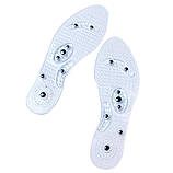 Гелеві устілки для взуття, магнітні стельки, гелеві устілки з магнітами, масажні устілки розміру 38-42 Hechpro ПР (MAG-41), фото 3