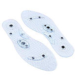 Гелеві устілки для взуття, магнітні стельки, гелеві устілки з магнітами, масажні устілки розміру 38-42 Hechpro ПР (MAG-41), фото 5