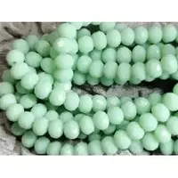 Кришталь рондель 6мм м'ятний(+-90шт)