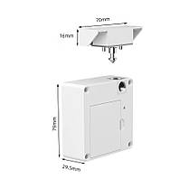 Меблевий RFID замок SEVEN LOCK SL-7733B Bluetooth white, фото 6