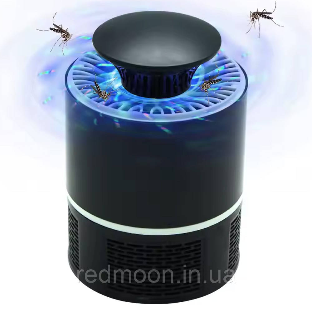 Лампа-пастка для комарів, від USB, Mosquito Killer Lamp / Антимоскітна лампа від комарів, фото 1
