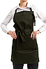 Фартух з нагрудником Lux Form водовідштовхувальний Лайт хакі для повара офіціанта бармена перукаря, фото 4