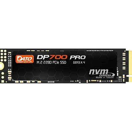 Накопичувач SSD 512GB Dato DP700 Pro M.2 2280 PCIe 3.0 x4 NVMe 3D NAND, фото 1