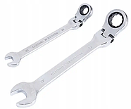 Набір ріжково-накидних ключів із тріскачкою Falon-Tech 22 шт 6-32 мм FT0632, фото 3