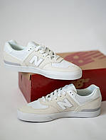 Кросівки New Balance 574 Numeric NM574VOW Beige White бежеві з білим Оригінал