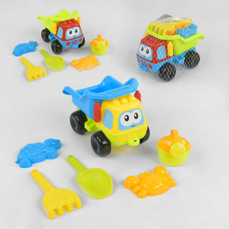 Машинка з пасочками 916 (48/2) 2 кольори, в сітці, фото 1