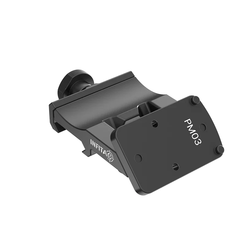 Кріплення для оптичних прицілів INFITAC 45 Offset Mount, Колір: Black, PM03