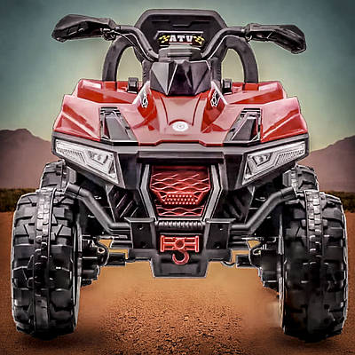 Потужний електро квадроцикл всюдихід на р/у дитині Чотириколісний мотоцикл квадробайк для дитячої вуличної їзди