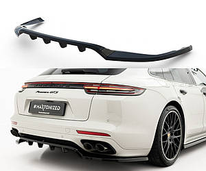 Дифузор Porsche Panamera 971 GTS Sport Turismo (20-23) тюнінг обважнення спідниця елерон
