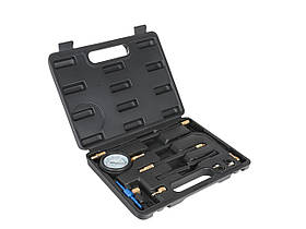 Набір для вимірювання тиску палива в інжекторних магістралях, манометр паливний GEKO G02501