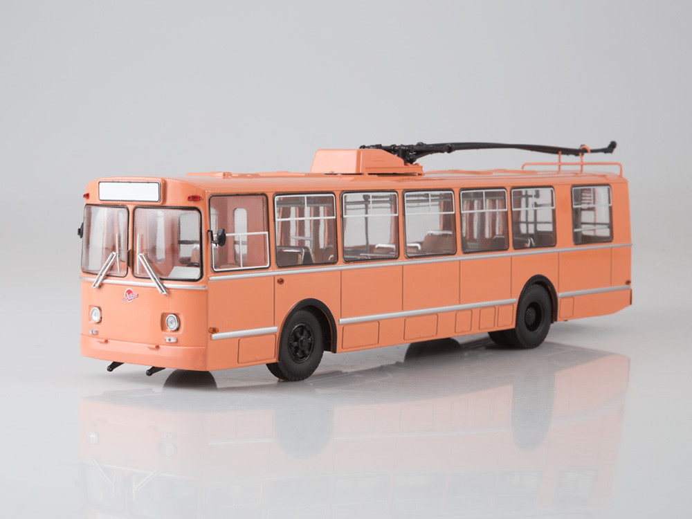 Модель Тролейбус ЗІУ-9 (рожевий) | Радянський Автобус (СОВА)