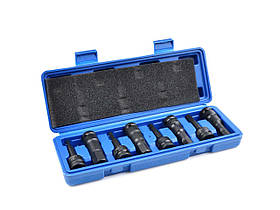 Набір шестигранних ударних ключів HEX 8 шт. H5-H19 CR-MO v08062