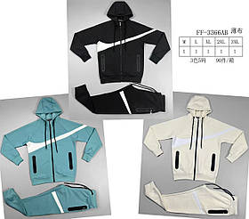 Спортивний костюм-двійка для чоловіків оптом, M-3XL рр.,  арт. Si-FF-3366AB