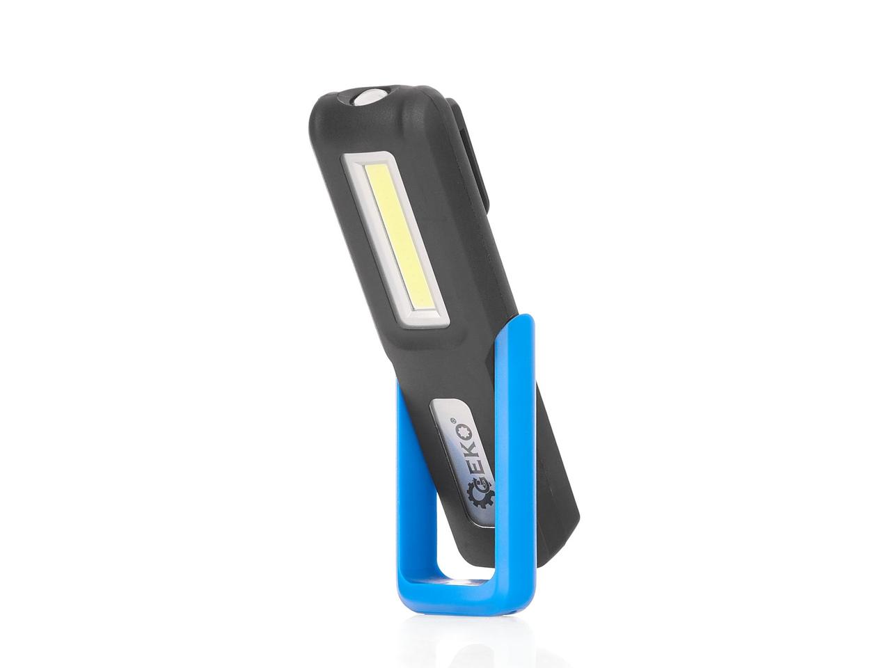 Лампа для майстерні 3Вт+3Вт LED COB 1200мАч з тримачем та магнітом G15113