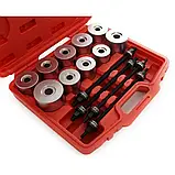 Набір для заміни сайлентблоків, втулок та підшипників універсальний Kraft Dele KD10517, фото 4