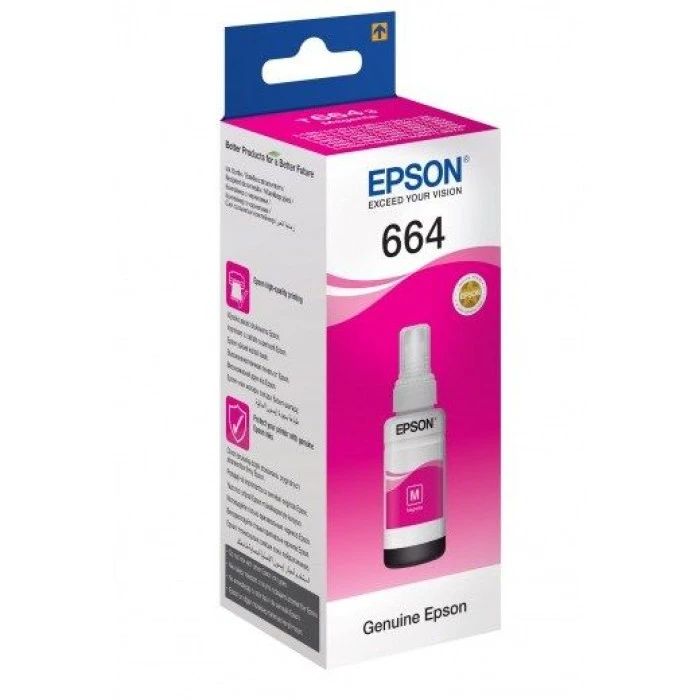 Чорнило Epson 664, Magenta , 70 мл, фото 1