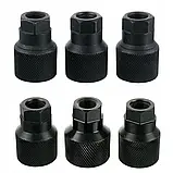 Пневматичний знімач форсунок + перехідники 25 шт. D2028-B, фото 5