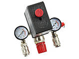 Пресостат до компресора Geko G80306, 8 бар, 1/4", 20,5 мм, фото 4