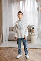 Вишиванка для хлопчика на довгий рукав, арт. 4451