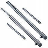 Набір коронок для бетону 9шт. sds+/sds max Black 21106, фото 6