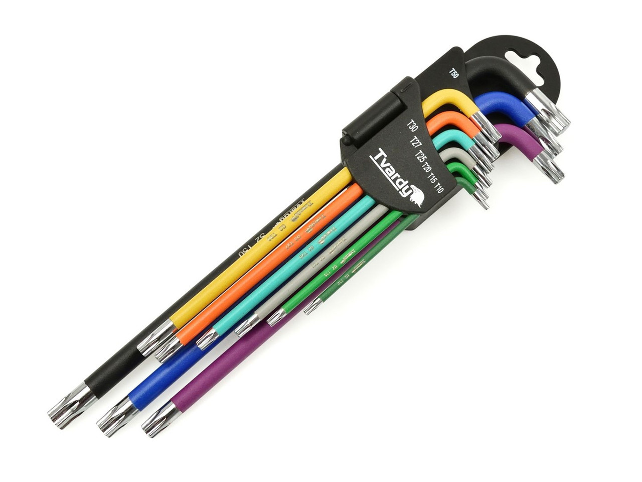Професійні ключі Torx Tvardy T00123 зі сталі S2